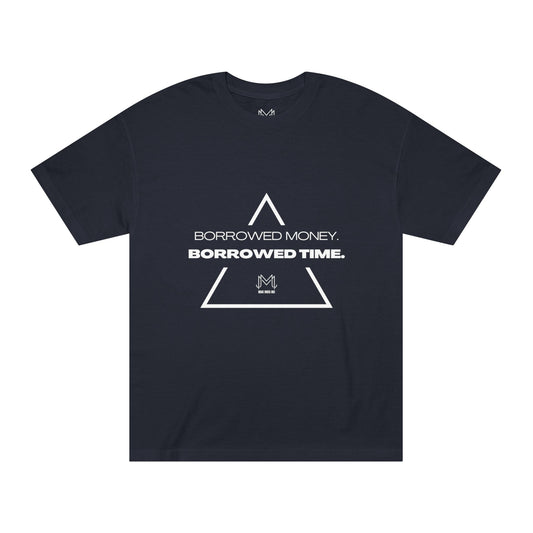 Mac Does REI “Borrowed Money. Borrowed Time.” Classic Tee