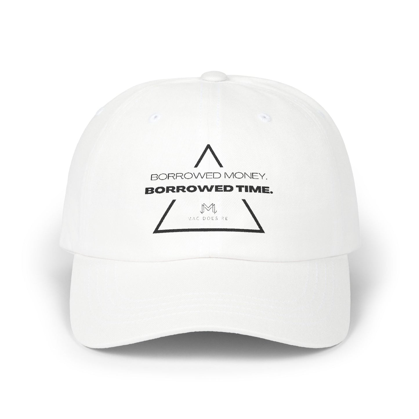 Mac Does REI “Borrowed Money, Borrowed Time” Classic Hat