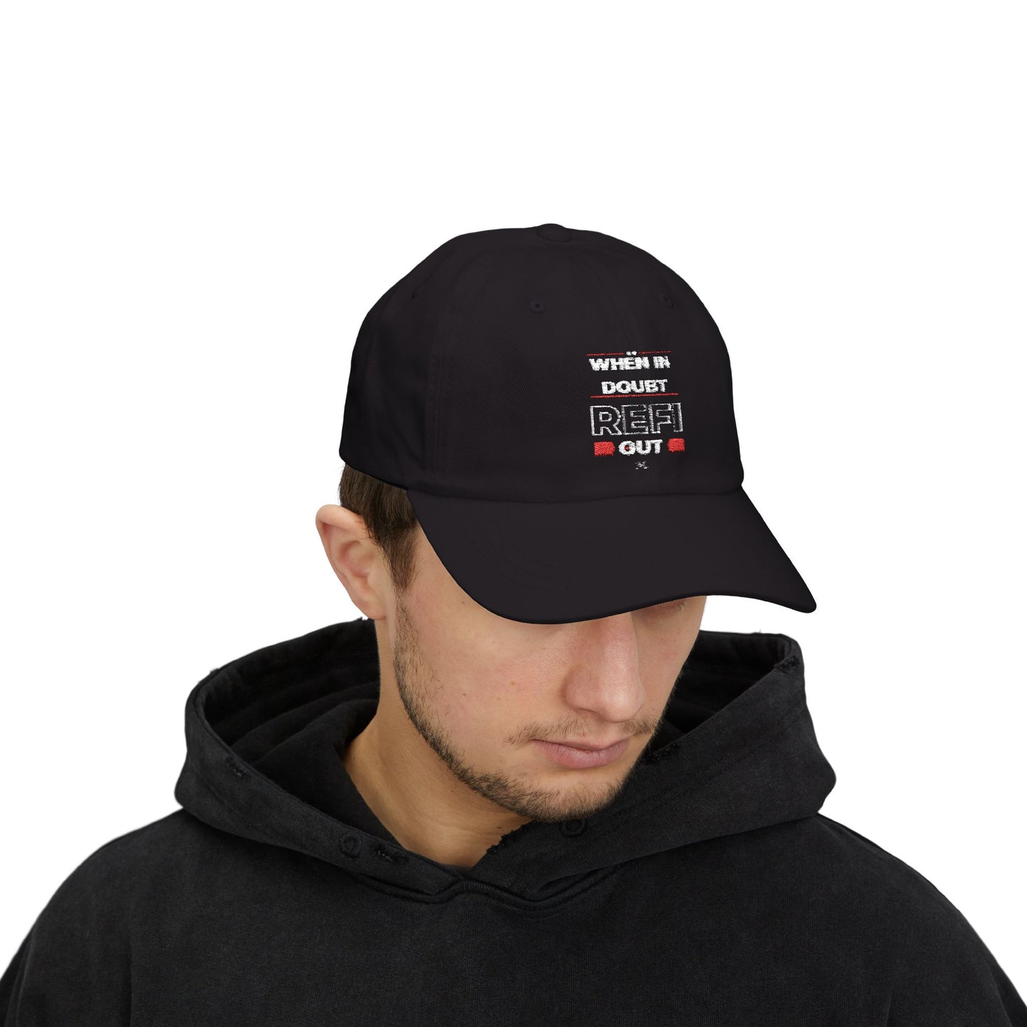 Mac Does REI “When In Doubt, Refi Out” Classic Hat